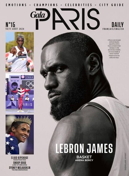 Gala Paris – 10-11 Aout 2024 Cover