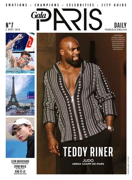 Gala Paris – 2 Aout 2024 Cover