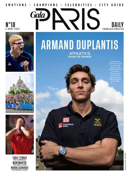 Gala Paris – 5 Aout 2024 Cover