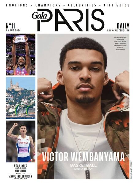 Gala Paris – 6 Aout 2024 Cover