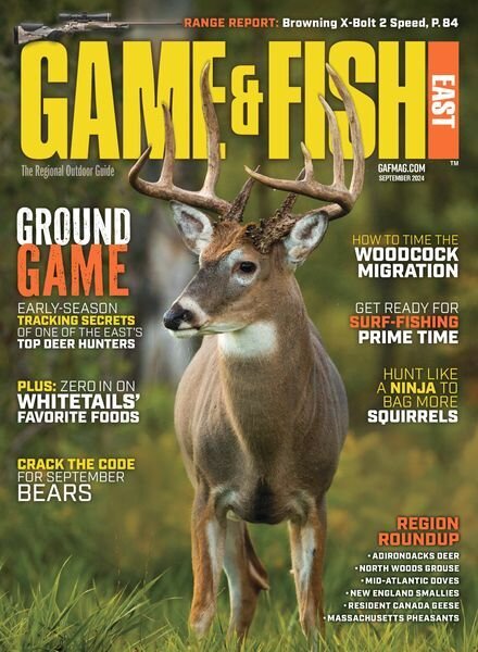 Game & Fish East – September 2024 Cover