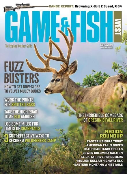 Game & Fish West – September 2024 Cover
