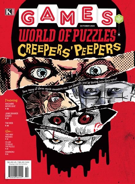 Games World of Puzzles – October 2024 Cover