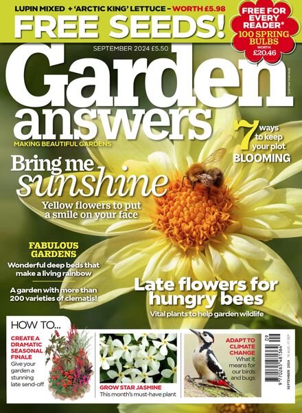 Garden Answers – September 2024 Cover
