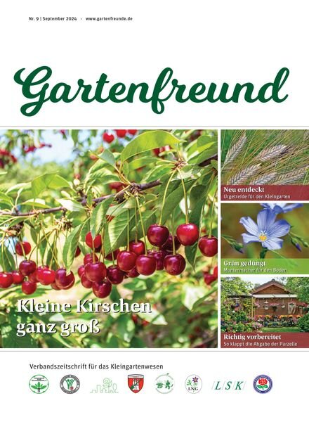 Gartenfreund – September 2024 Cover