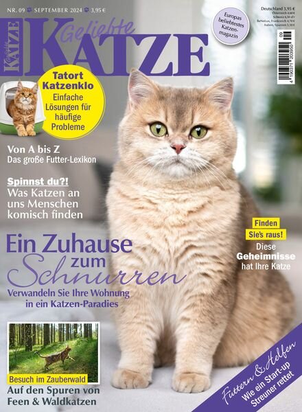Geliebte Katze – September 2024 Cover
