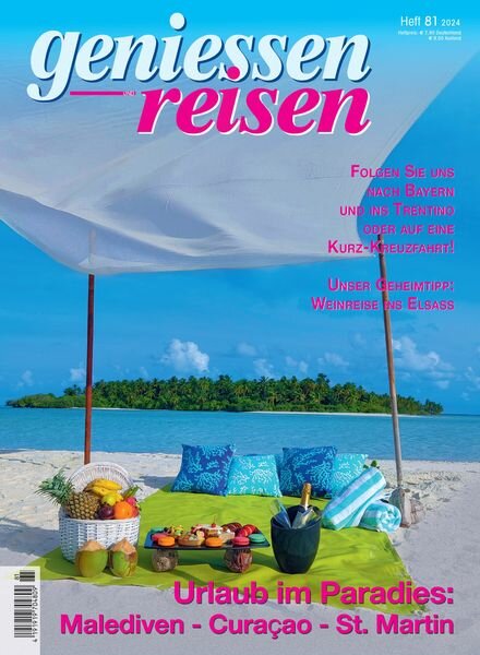 Geniessen und Reisen – August 2024 Cover