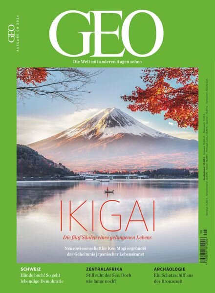 Geo Germany – September 2024 Cover