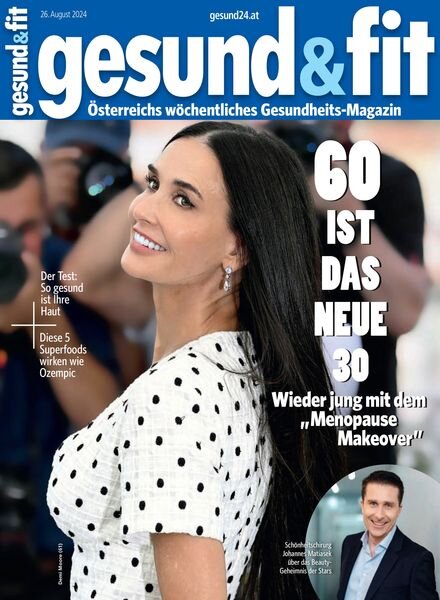 Gesund & Fit – 26 August 2024 Cover