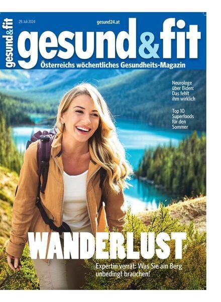 Gesund & Fit – 29 Juli 2024 Cover