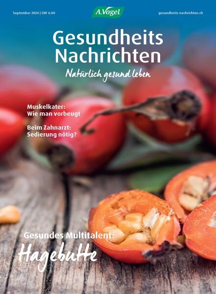 Gesundheits Nachrichten – September 2024 Cover