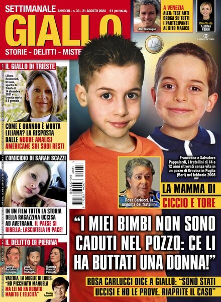Giallo – 21 Agosto 2024 Cover