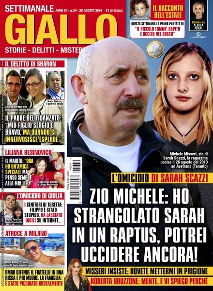 Giallo – 28 Agosto 2024 Cover