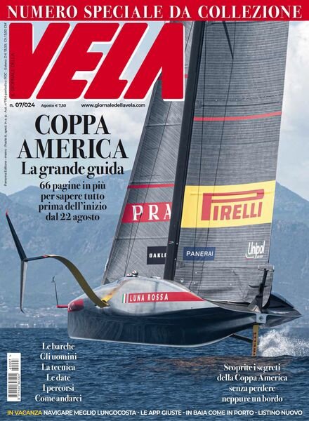 Giornale della Vela – Agosto 2024 Cover