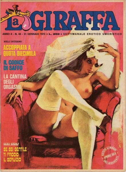 Giraffa – Nr 44 31 Gennaio 1973 Cover