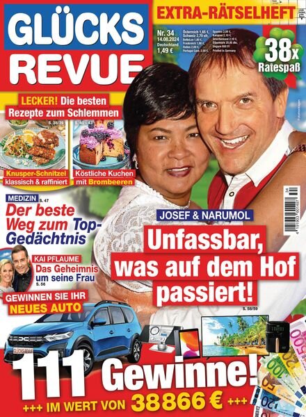 Glucks Revue – 13 August 2024 Cover