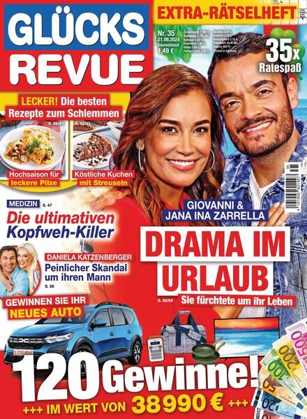 Glucks Revue – 20 August 2024 Cover