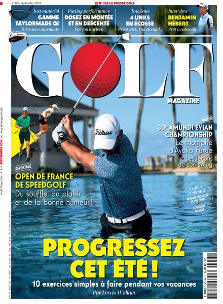 Golf Magazine France – Septembre 2024 Cover