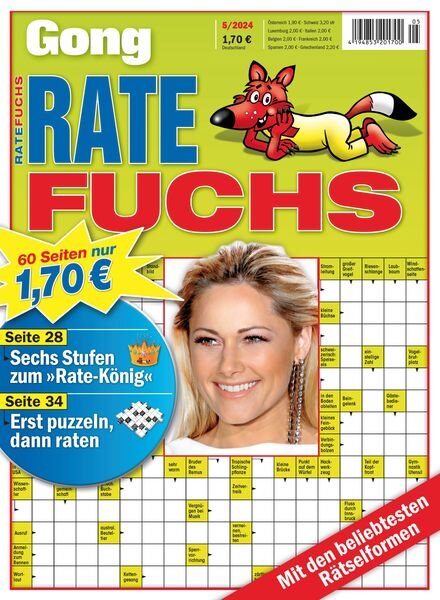 Gong Ratefuchs – August 2024 Cover