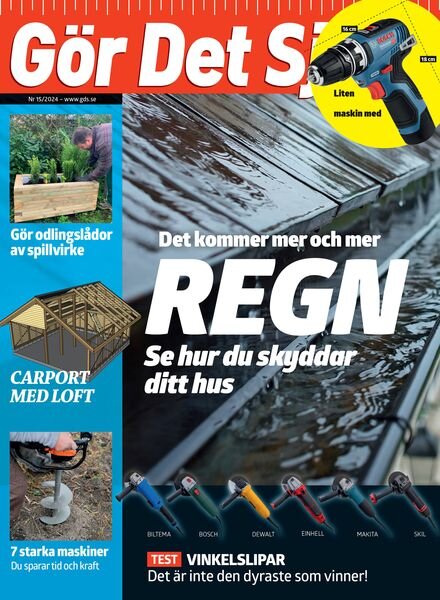 GOr Det Sjalv – Augusti 2024 Cover