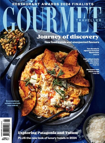 Gourmet Traveller – August 2024 Cover