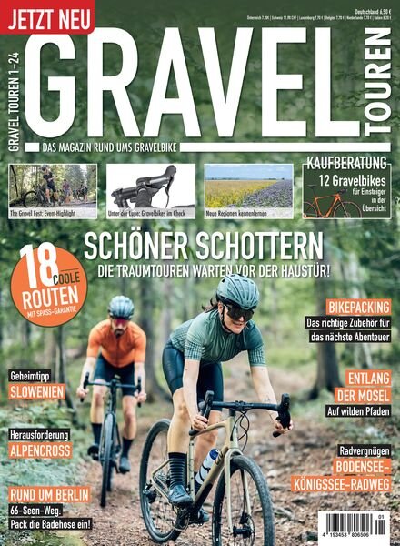 Gravel Touren Magazin – Ausgabe 1 2024 Cover