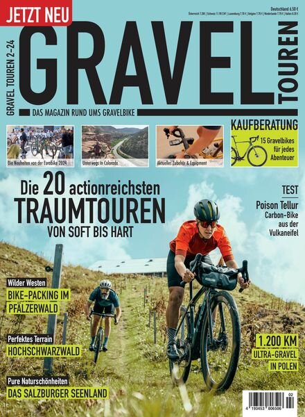 Gravel Touren Magazin – Ausgabe 2 2024 Cover