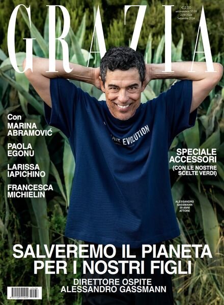 Grazia Italia – 22 Agosto 2024 Cover