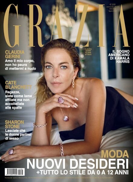 Grazia Italia – 8 Agosto 2024 Cover