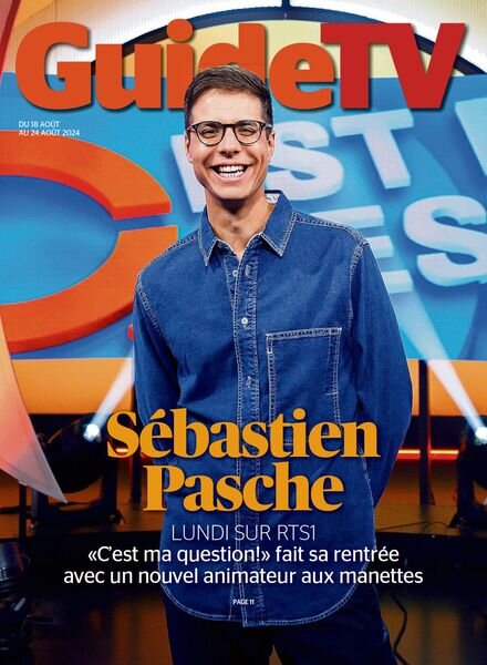 Guide TV – 18 Aout 2024 Cover