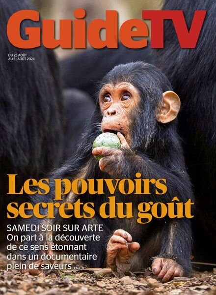 Guide TV – 25 Aout 2024 Cover