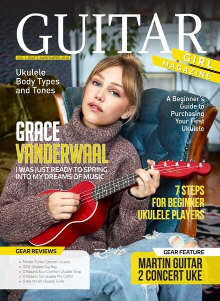 Guitar Girl – March-April 2018 Cover