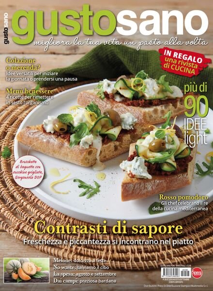GustoSano – Agosto-Settembre 2024 Cover