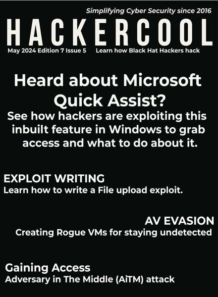 Hackercool – May 2024 Cover