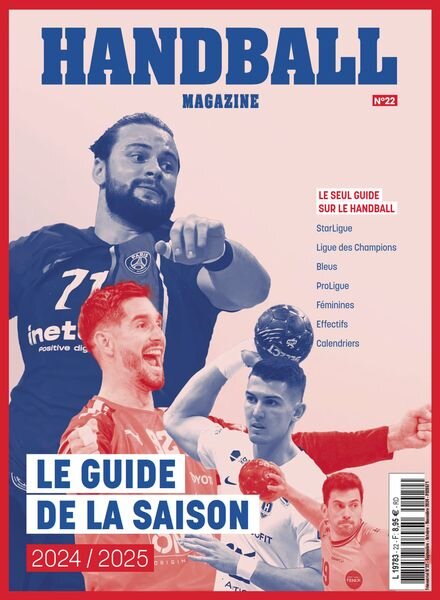 Handball Magazine – Septembre-Octobre-Novembre 2024 Cover