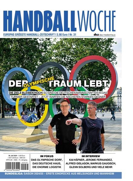 Handballwoche – 30 Juli 2024 Cover