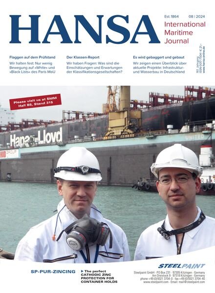 Hansa – Nr8 2024 Cover