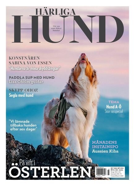 Harliga Hund – Juli 2024 Cover