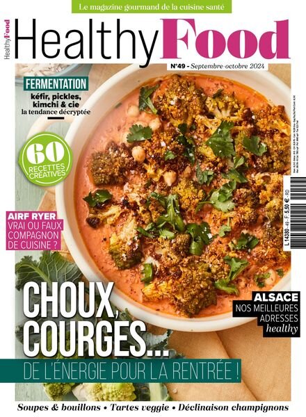 Healthy Food France – Septembre-Octobre 2024 Cover