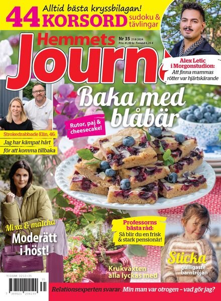 Hemmets Journal – 21 Augusti 2024 Cover