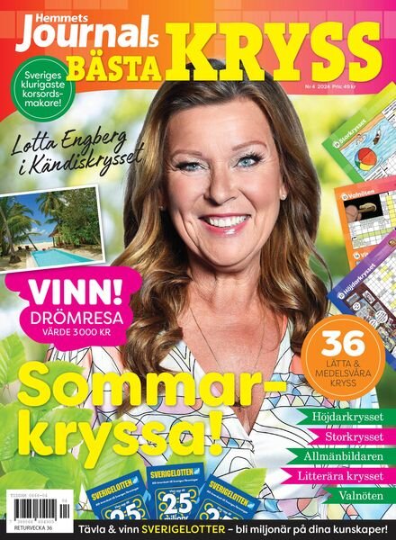 Hemmets Journals Basta Kryss – Juli 2024 Cover