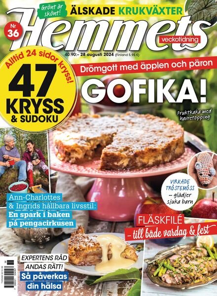 Hemmets Veckotidning – 28 Augusti 2024 Cover