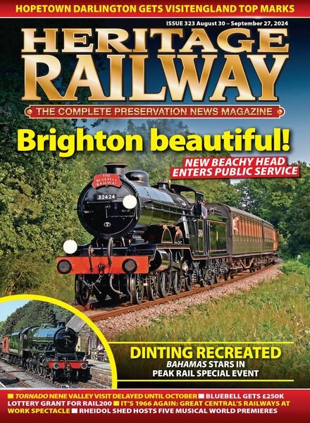 Heritage Railway – August 30 2024 Cover