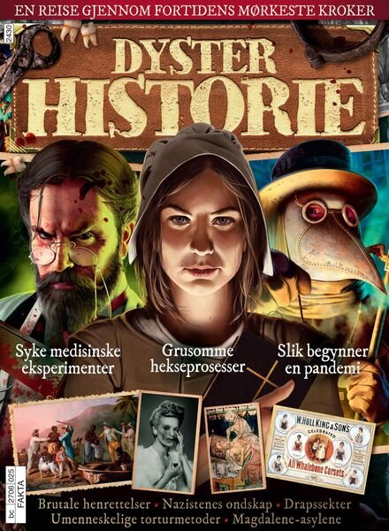 Historie Norge – Dyster Historie 2024 Cover