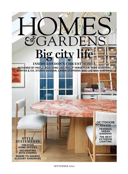Homes & Gardens UK – September 2024 Cover