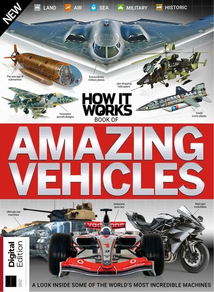 How It Works – Book of Amazing Vehicles – 12th Edition – 29 August 2024 Cover