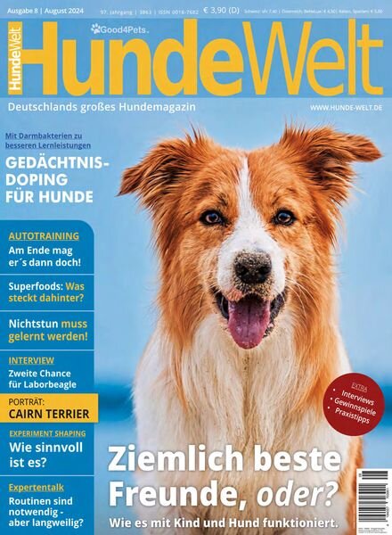 HundeWelt – August 2024 Cover