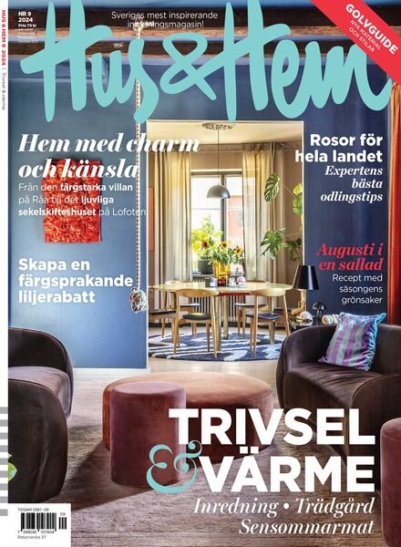 Hus & Hem – Augusti 2024 Cover