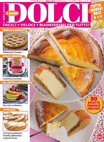 I Miei Dolci – Agosto-Settembre 2024 Cover