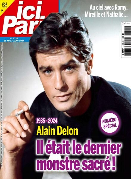 Ici Paris – 21 Aout 2024 Cover